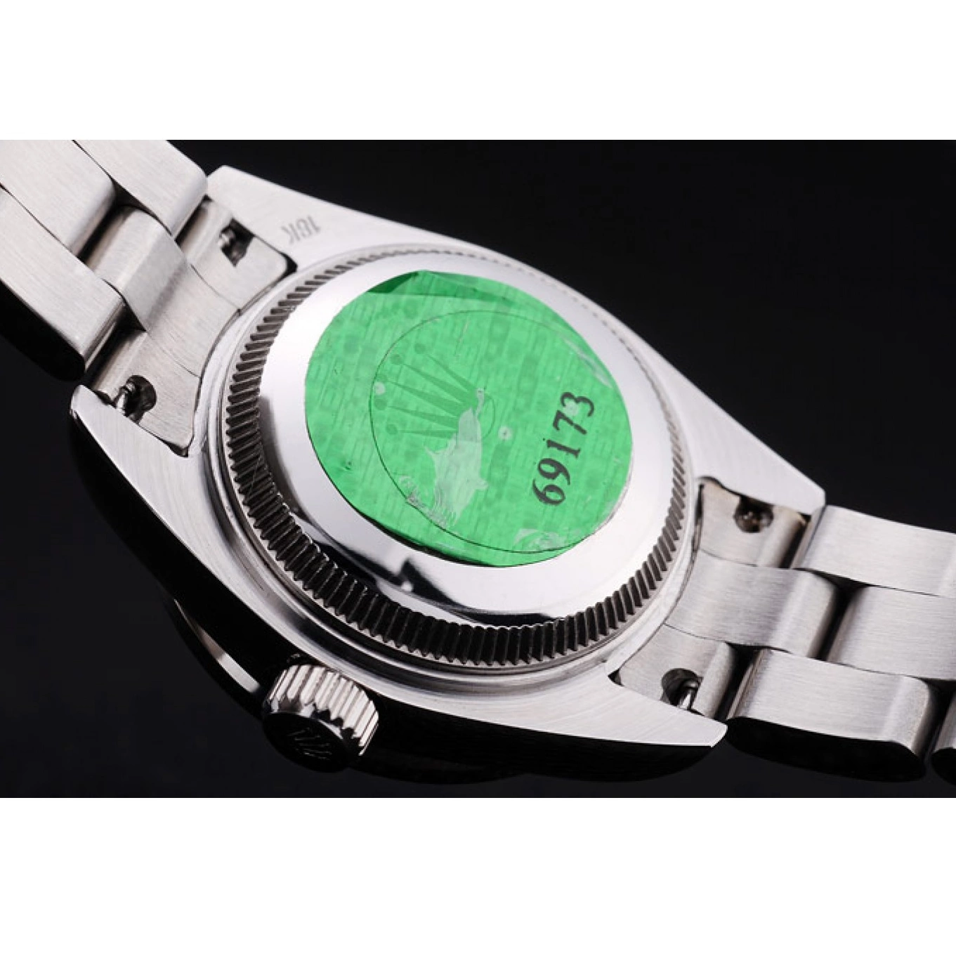 AAA Replica Watches Polished Silver 7474 Dial Silver Bezel Datejust Rolex Diamonds 0615